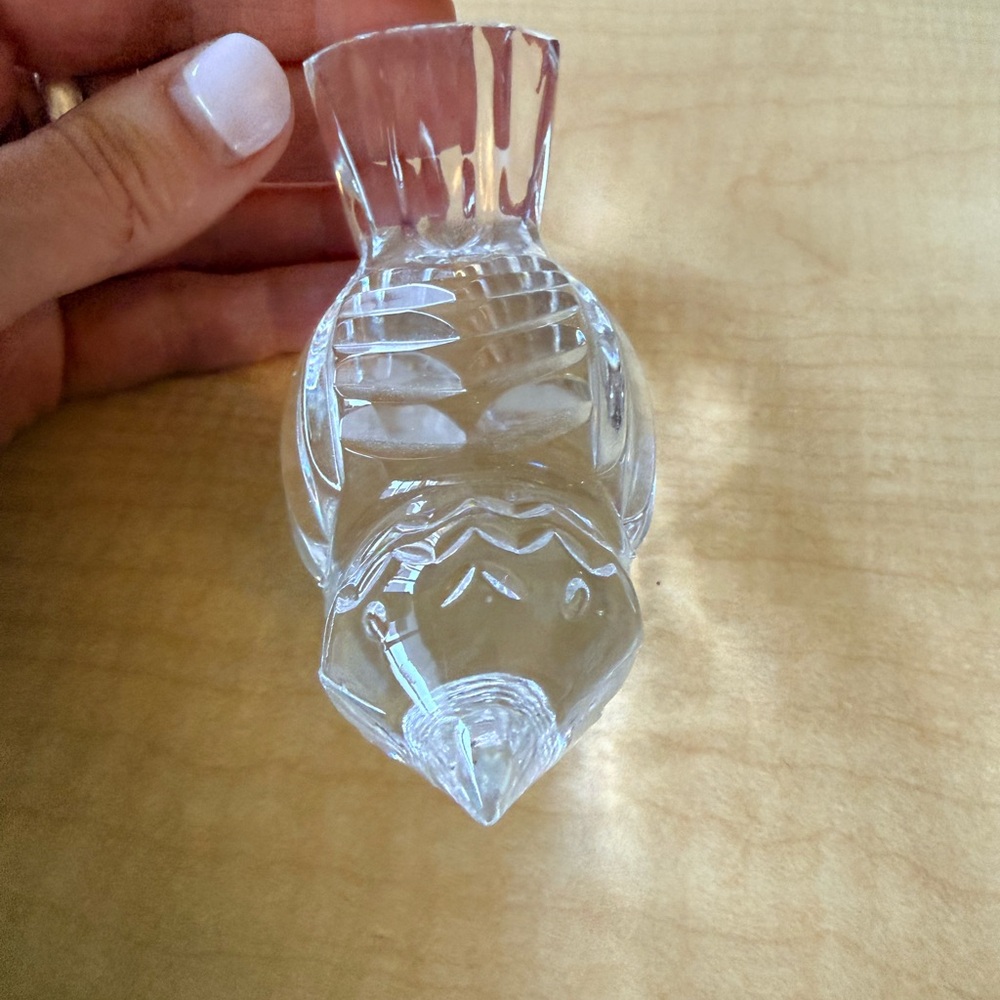 WATERFORD Elegant Crystal Bird Figurine - Picture 4 of 5